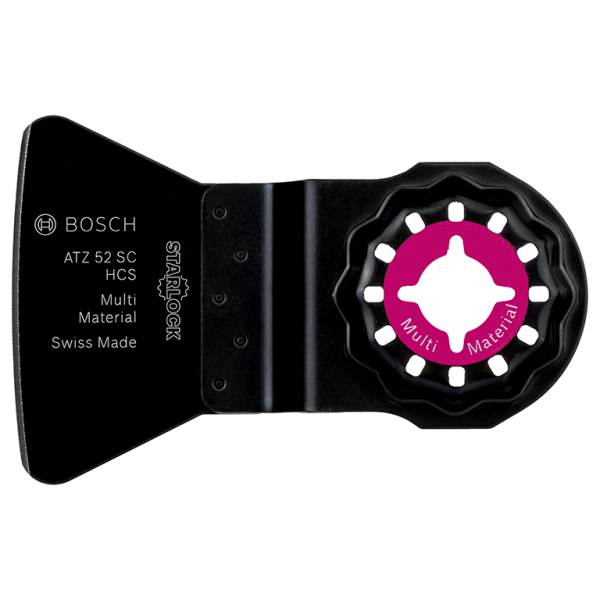 Шабър Bosch за многофункционален осцилатор 52 мм, HCS въглеродна стомана, Starlock ATZ 52 SC