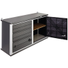 Шкаф Wolfcraft метален за инструменти 985х300х500 мм, 50 кг, тъмносив - Image 4
