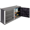 Шкаф Wolfcraft метален за инструменти 985х300х500 мм, 50 кг, тъмносив - Image 3