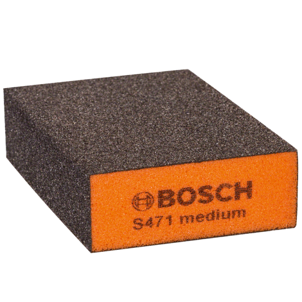 Гъба Bosch върху гъба за ръчно шлайфане 97х69 мм, S471 Best for Flat & Edge