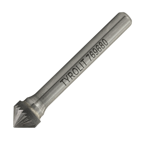 Шлайфгрифер Tyrolit карбиден конусовиден 10 мм, 5 мм, ф 6 мм, 52KSK