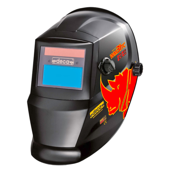 Шлем за заваряване Deca фотосоларен за електрожен DIN 4/9-13, WM 31 TC