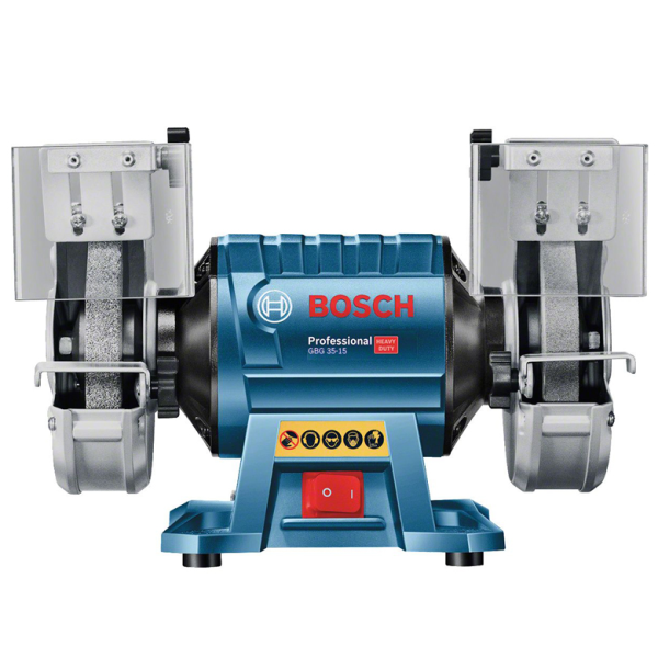 Шмиргел Bosch настолен ф 150х20 мм, 350 W, 3000 об./мин, GBG 35-15