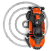 Трактор райдер Husqvarna за косене 9.6 kW, 12.87 к.с., 940 мм, R 318X - Image 4