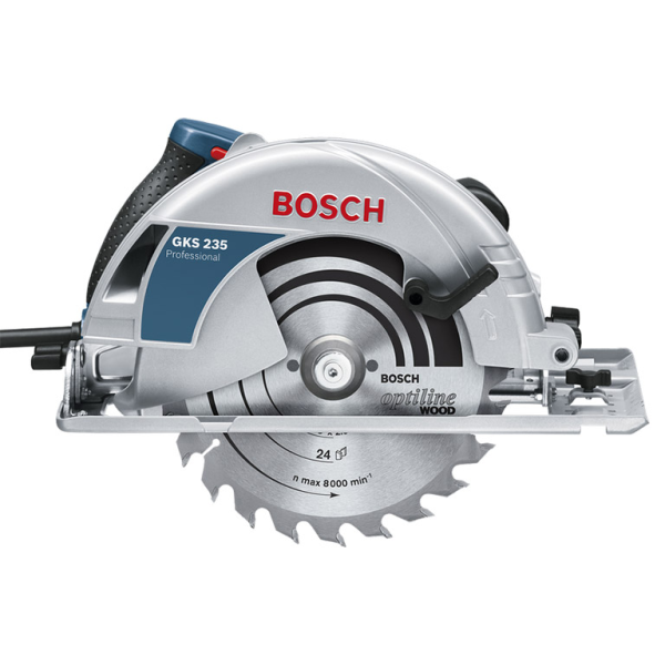 Циркуляр Bosch електрически 2050 W, ф 235 мм, GKS 235 Turbo