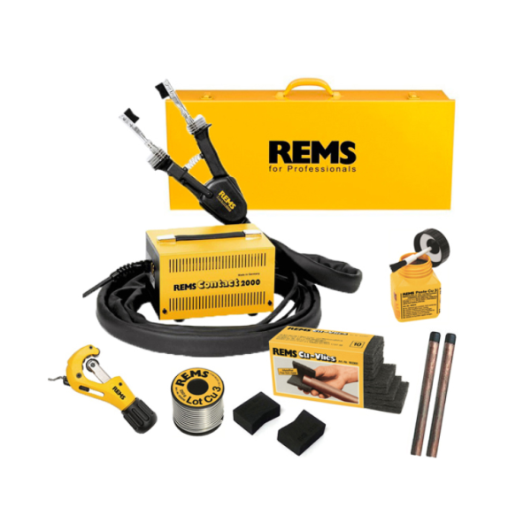 Уред REMS за спояване на медни тръби 2000 W, 900 °C, ф 6-54 мм, Contact 2000